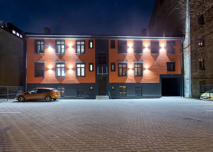 Apartment Stylish Flat With Heated Floors And Private Parking Riga